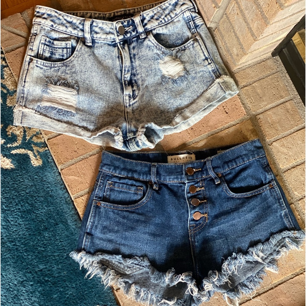 High rise shorts size 26